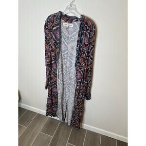 Free people‎ printed duster -xs